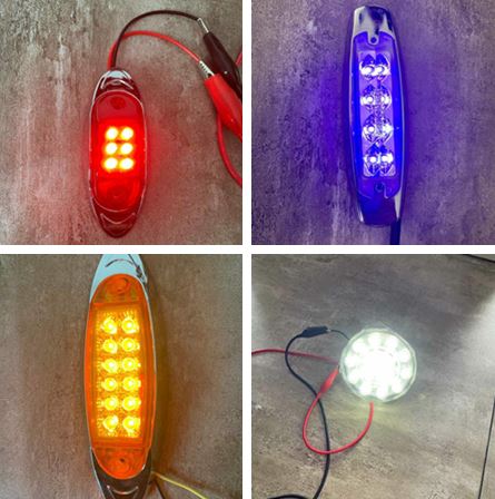 Prueba de luces laterales Side lights Test