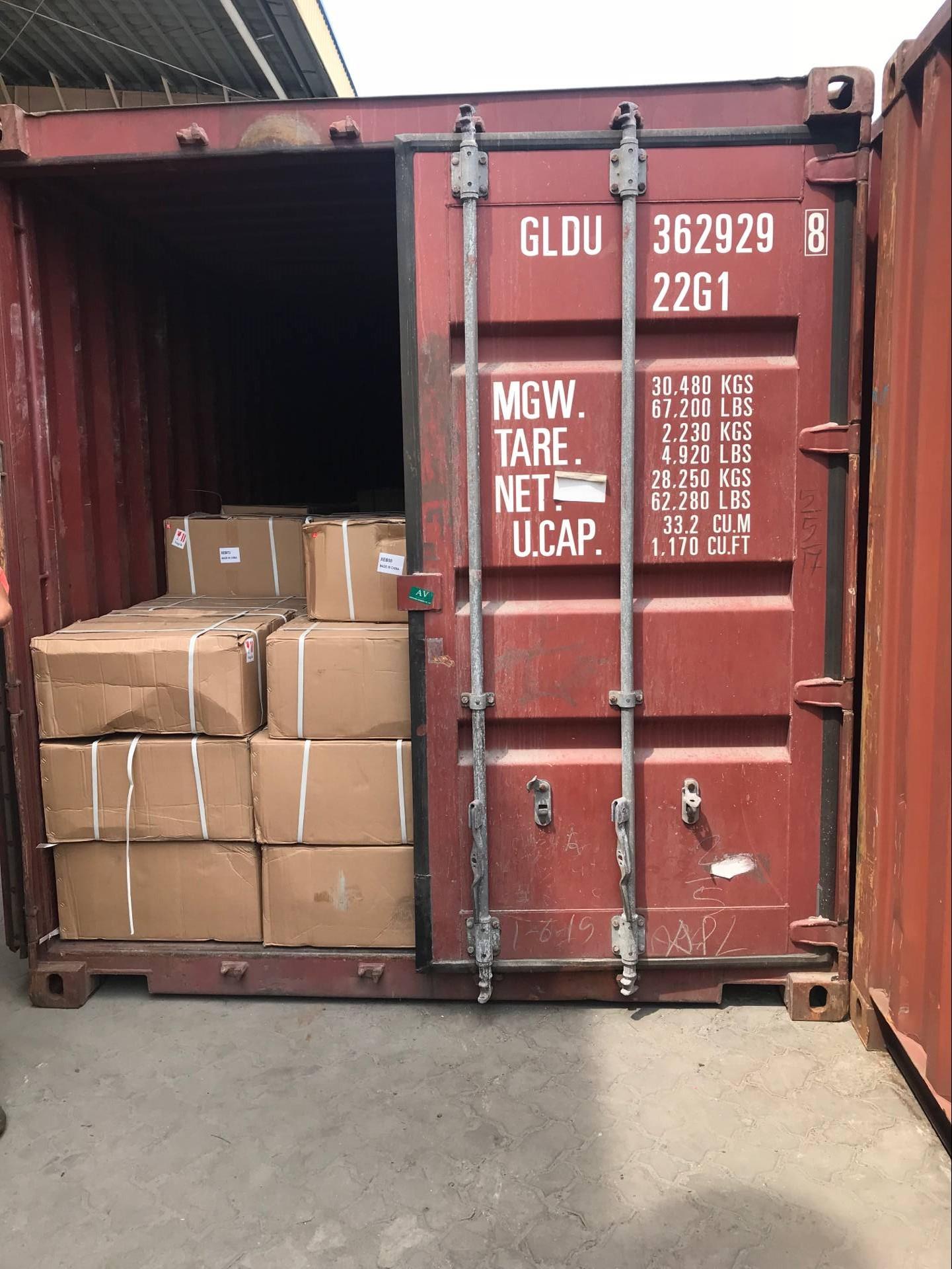 Packing of bus parts