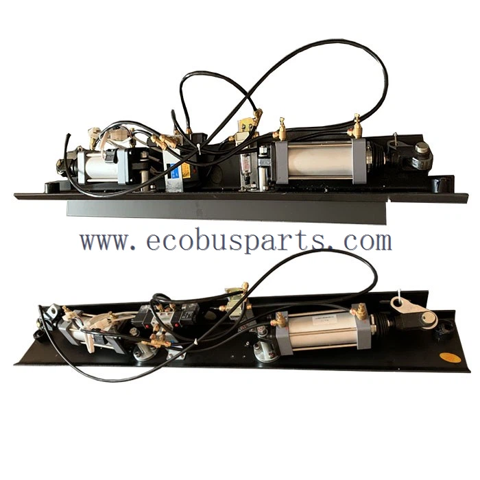 pneumatic bus door mechanism